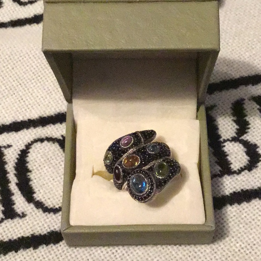 Judith Ripka 🎉HP🎉Multi Cabochons W/pave Spinels